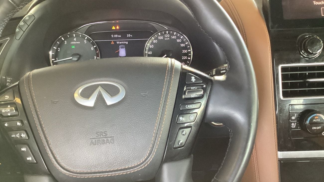 Infiniti QX80 LUXE SENSORY PROACTIVE 5.6 SENSORY AUTO 4WD 8 SEATS | Guaranteed Warranty | 0 Down Payment