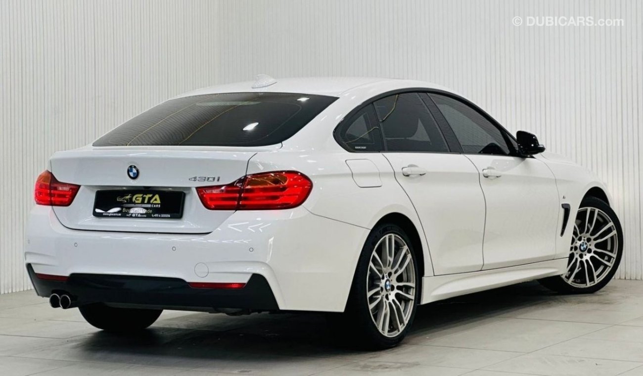 BMW 430i M Sport 2017 BMW 430i M-Sport, Warranty, Full BMW Service History, GCC