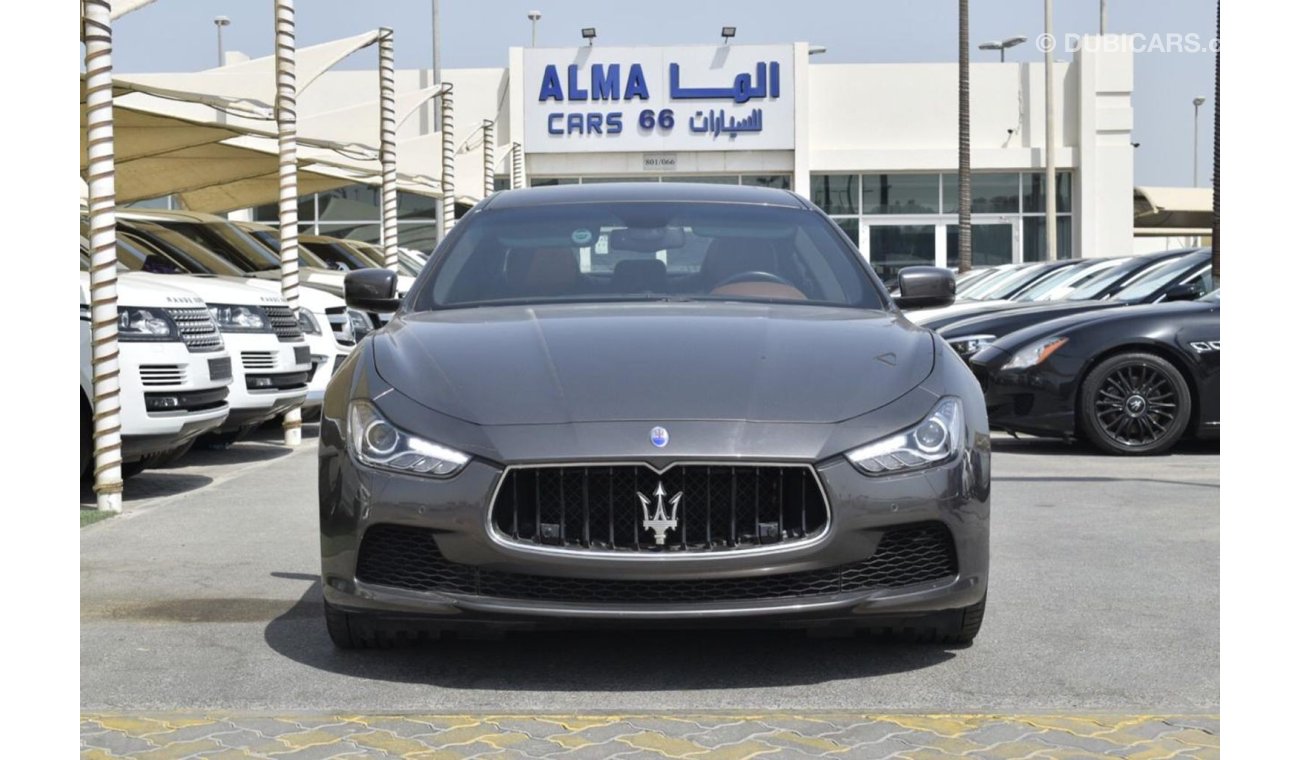 Maserati Ghibli S Gcc first owner full service history Top opition