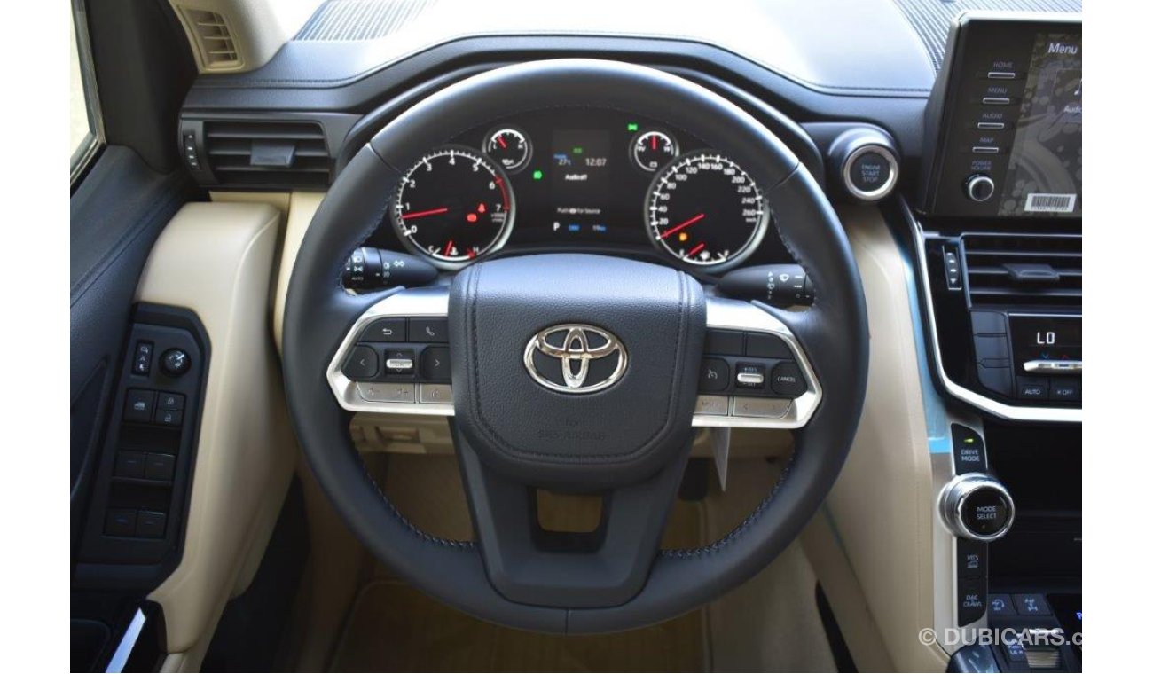 Toyota Land Cruiser GXR V6 3.5L Petrol 7 Seat Automatic - Black Edition-EURO 4