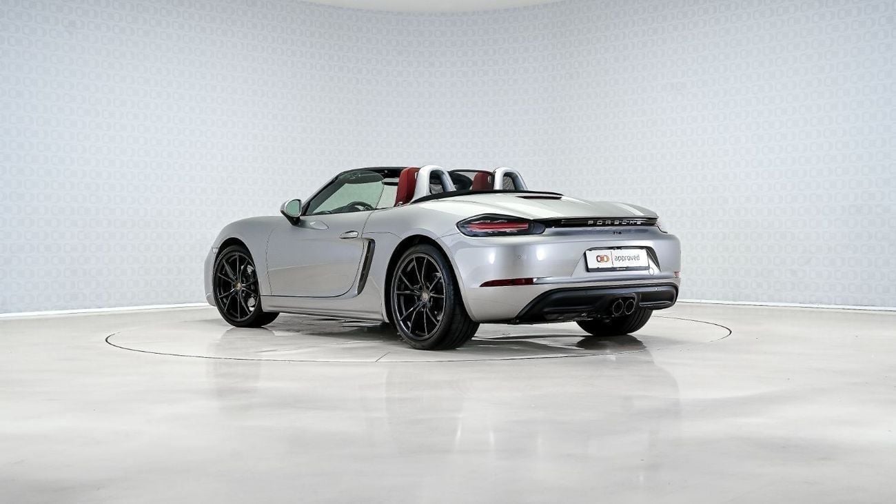 Porsche 718 Boxster UAE's Very Best Example | AED 4,719 Per Month