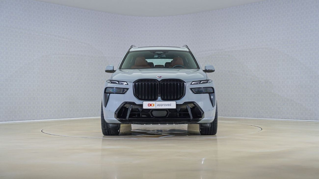 BMW X7 XDrive40i 3.0L | AED 4,913 PM | Warranty Aug-2026 | GCC