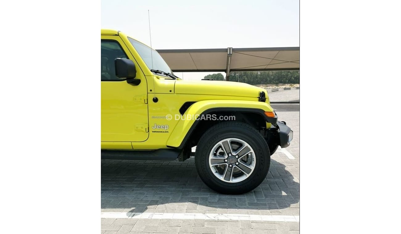 Jeep Wrangler Jeep Wrangler Sahara -2023 Yellow