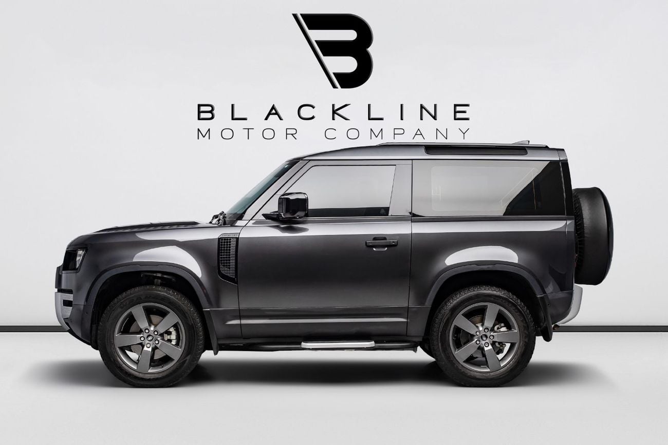 Land Rover Defender 90 S P300 BUY NOW, PAY 2027 | THE BLACKLINE STANDARD | 2029 Al Tayer Warranty + Service Contract, GCC