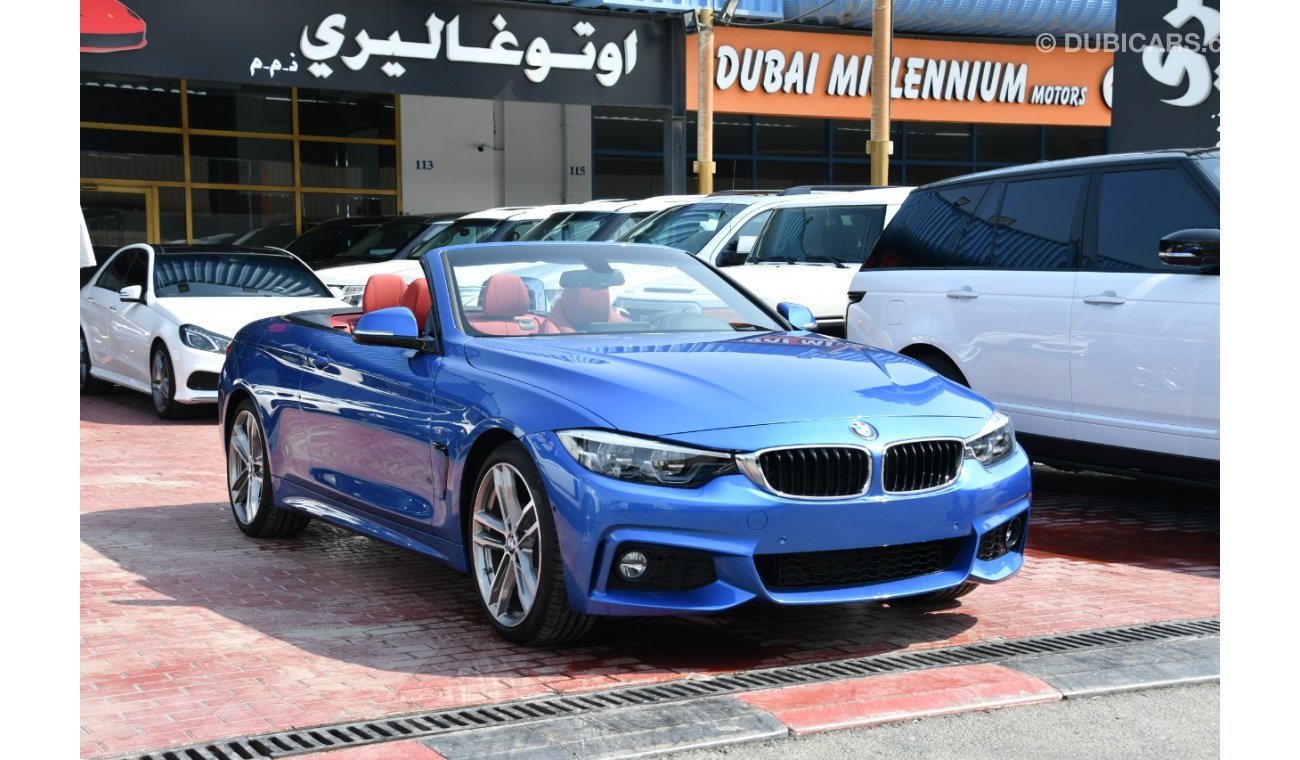 BMW 420i I Convertible M Sport 2019 warranty GCC