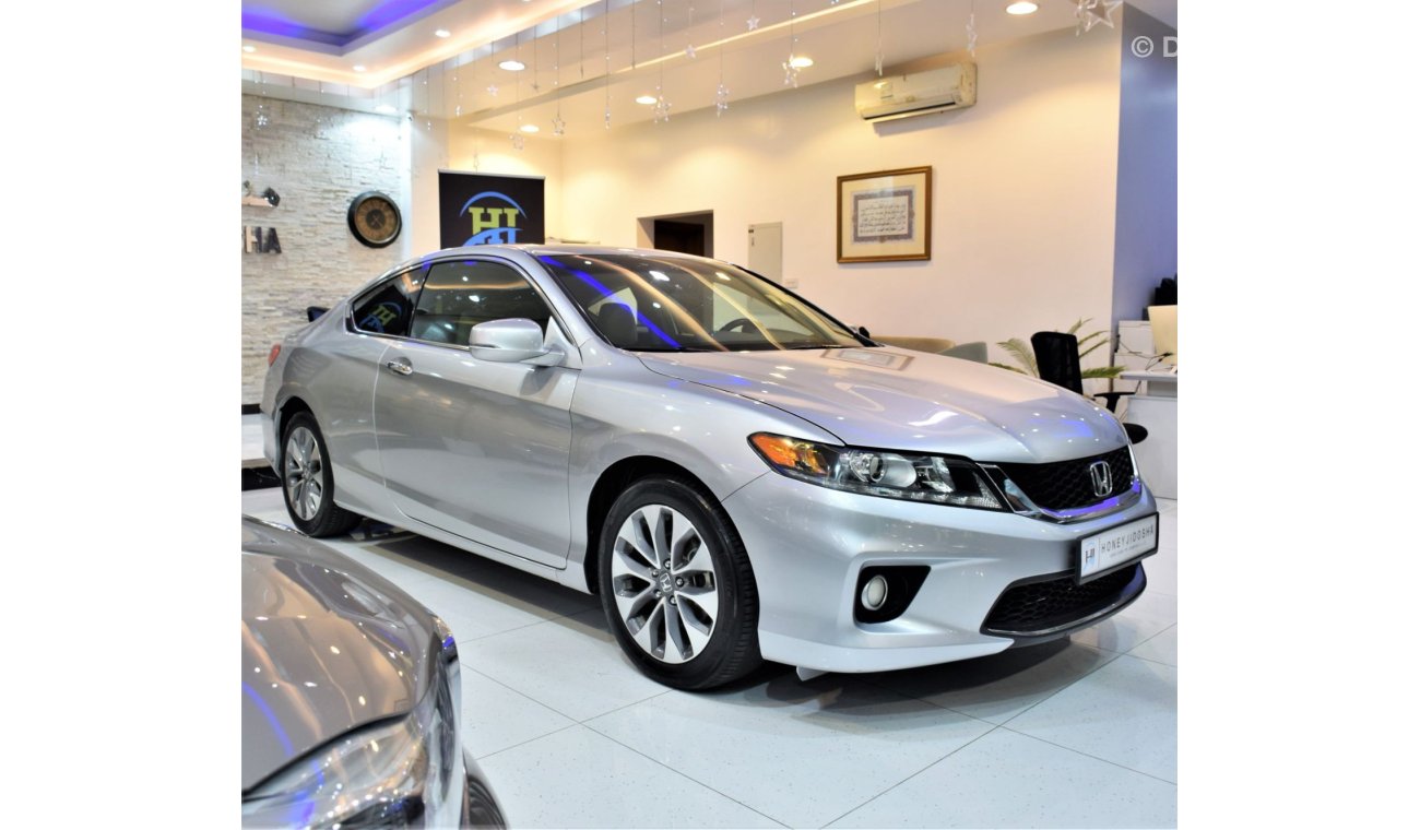 Honda Accord Coupe AED 724 Per Month / 0% D.P | Honda Accord Coupe 2015 Model!! in Silver Color! GCC Specs