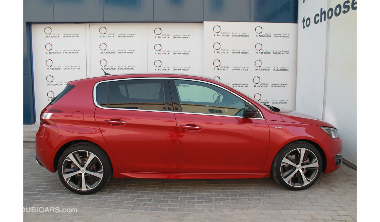 Peugeot 308 1.6L GT LINE 2016 MODEL WITH NAVIGATION