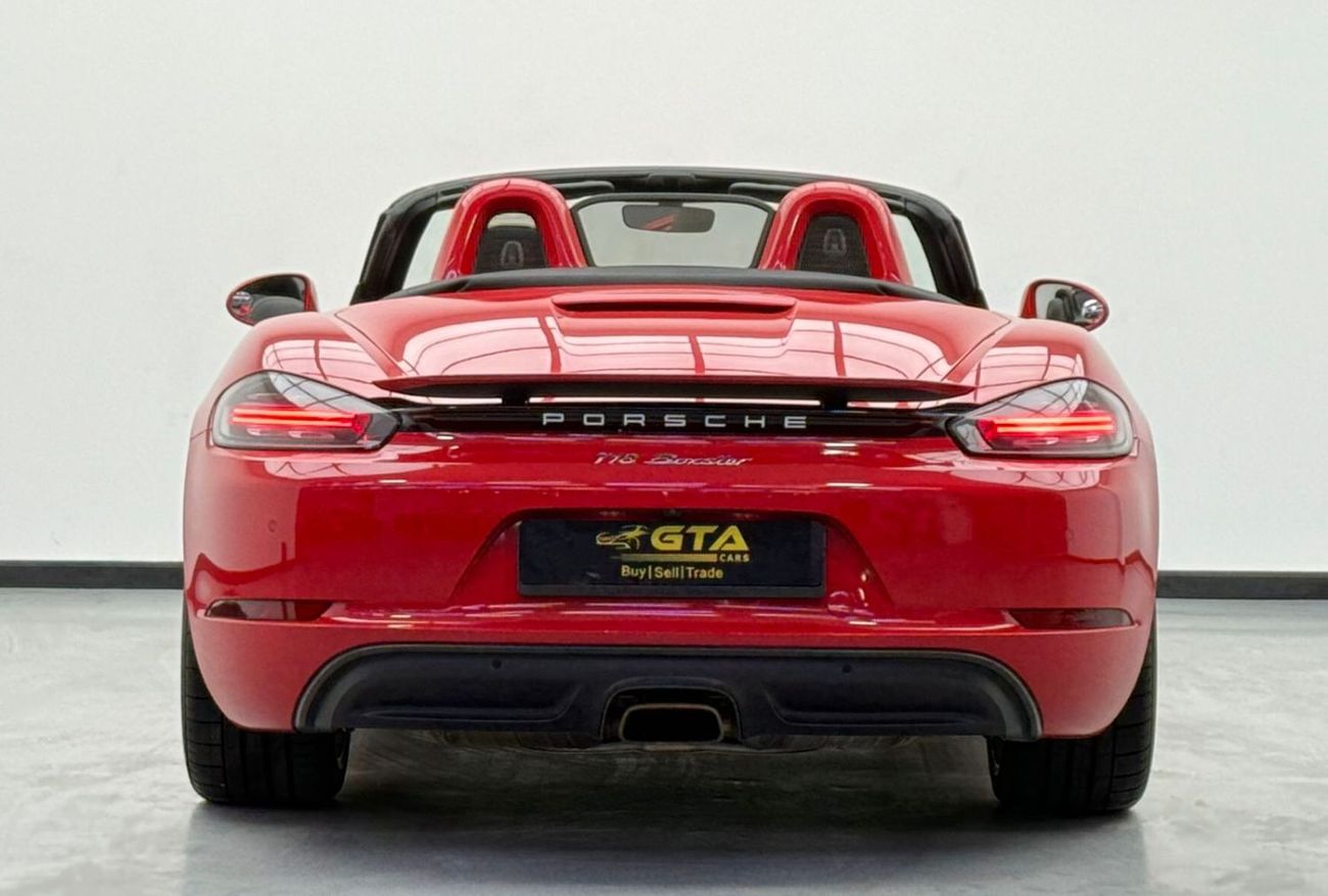 بورش بوكستر 718 Std 2.0L A/T 2017 Porsche 718 Boxster ,Porsche Warranty + Full Service History ,Excellent Condition,