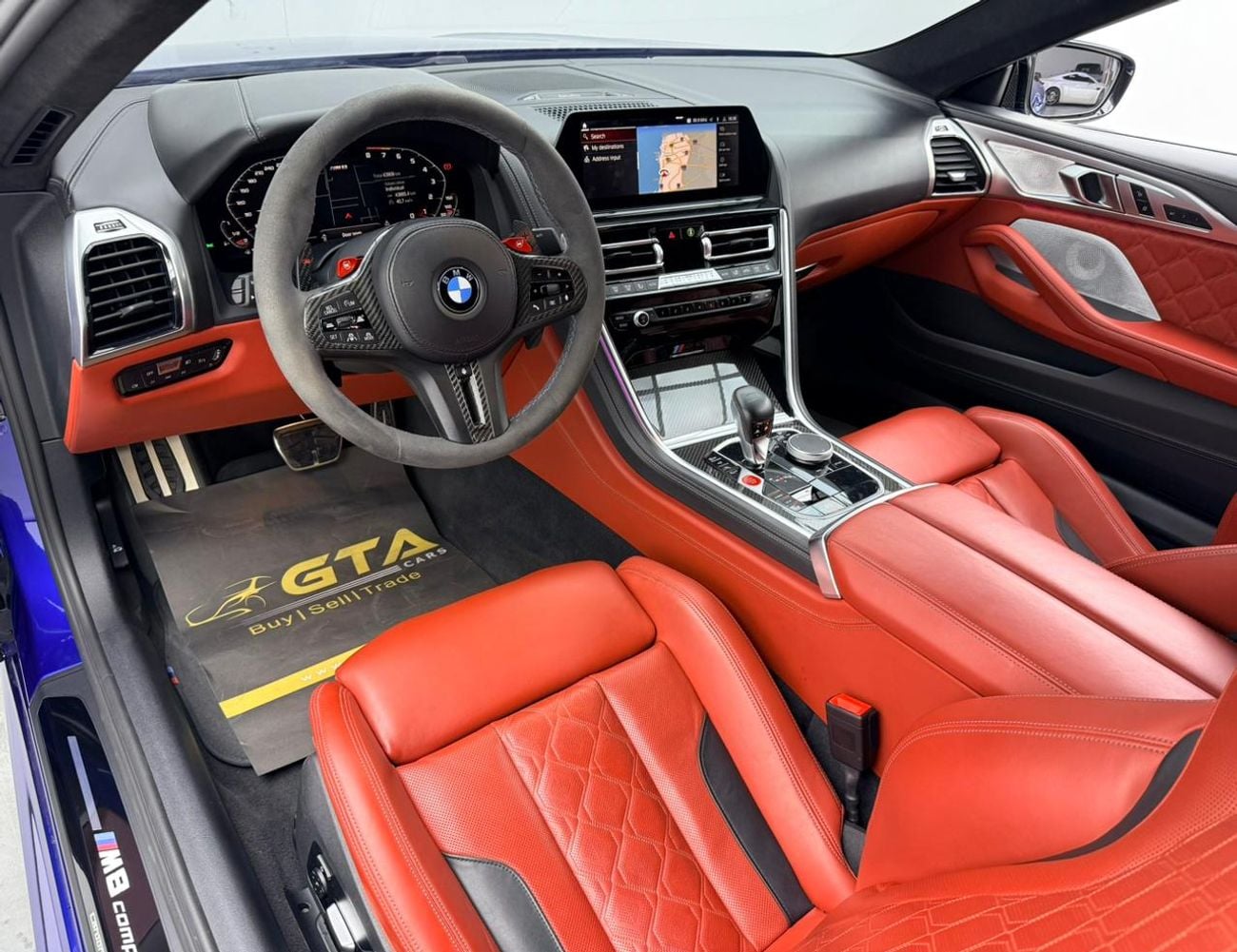 BMW M8 2021 BMW M8 Competition, BMW Warranty+Service Contract+Full Service History, GCC