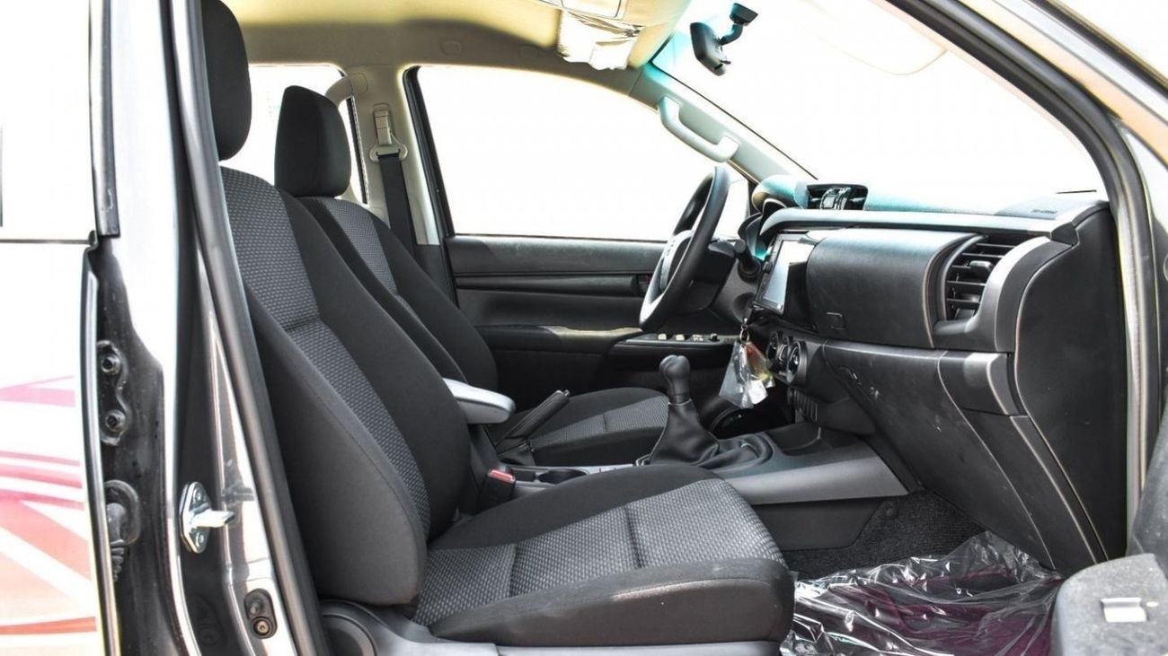 Toyota Hilux 2023 Toyota Hilux 4x4 DC 2.4 D MT - Grey inside Black | Export Only
