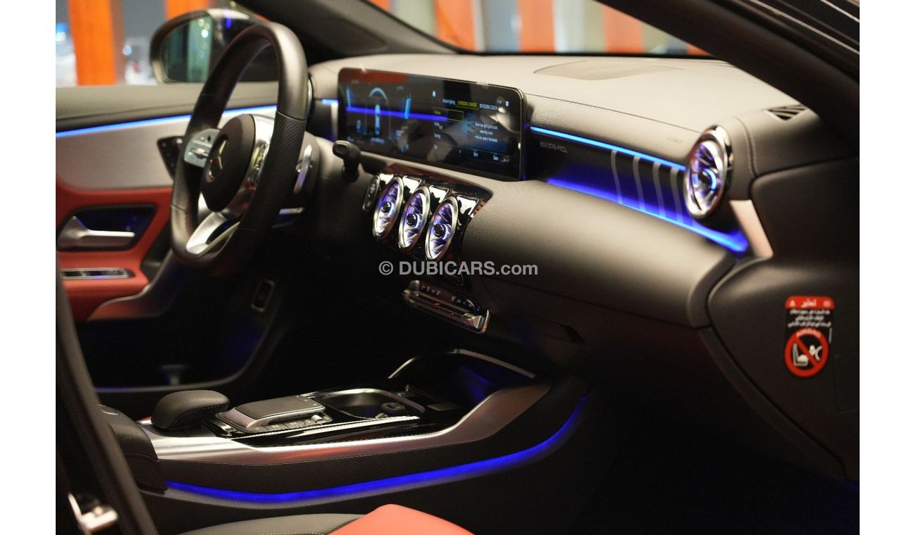Mercedes-Benz CLA 35 AMG ✔ AMG Package ✔ 360 Camera View ✔ GCC