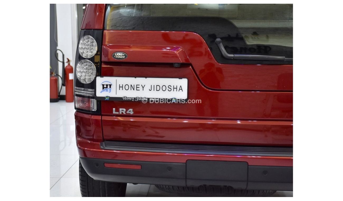 Land Rover Discovery EXCELLENT DEAL for our Land Rover LR4 SCV6 HSE ( 2015 Model ) in Red Color GCC Specs