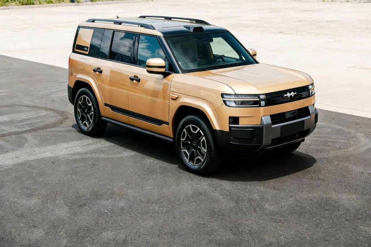 BYD Leopard Titanium 7 gold-white