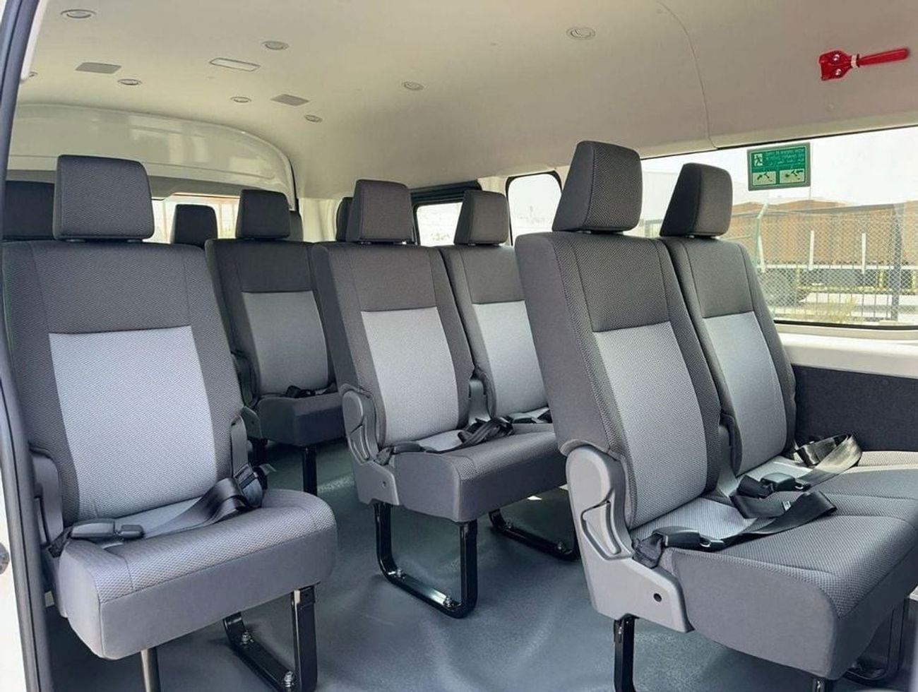 تويوتا هاياس GL TOYOTA HIACE 3.5 PASSENGER MANUAL TRANSMISSION 2025 MODEL
