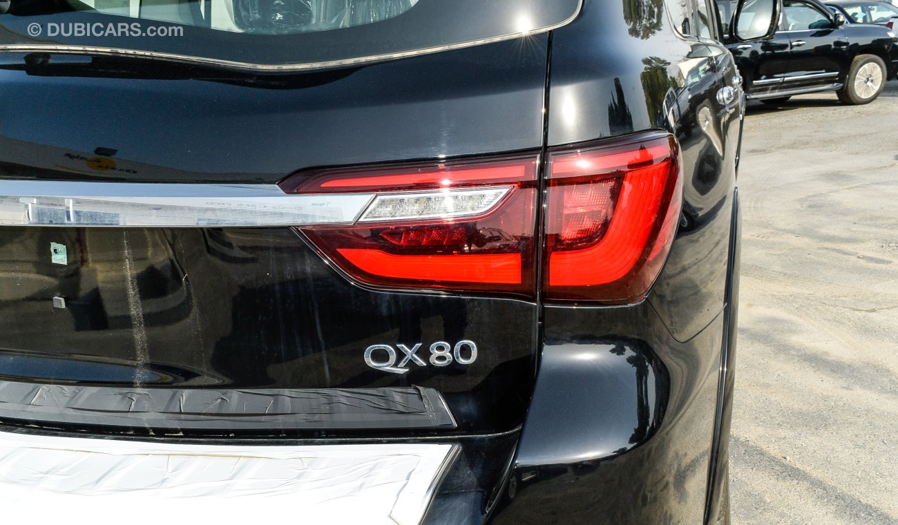 Infiniti QX80 5.6L 7Seater 2018 ZERO K/M GCC