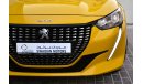 Peugeot 208 AED 719 PM | 1.6L ACTIVE GCC AGENCY WARRANTY UP TO 2026 OR 100K KM