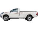 Toyota Hilux GLX 2 Doors ECTCGA003 – 2026 Toyota Hilux Single Cab Pick Up – 2.7L Petrol Manual 4wd - White with Red  Interior