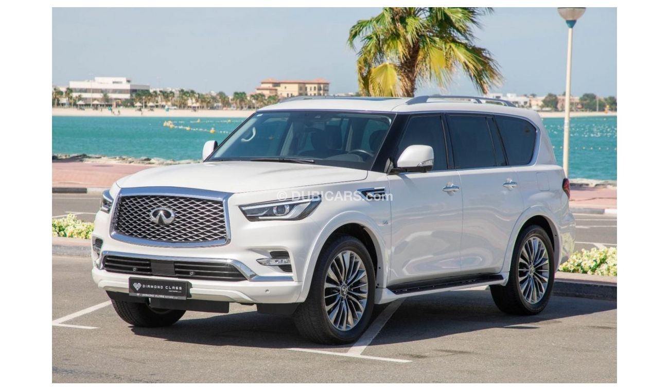 Infiniti QX80 Luxe 7st Infinite QX80  Full Option 2020 GCC Under Warranty