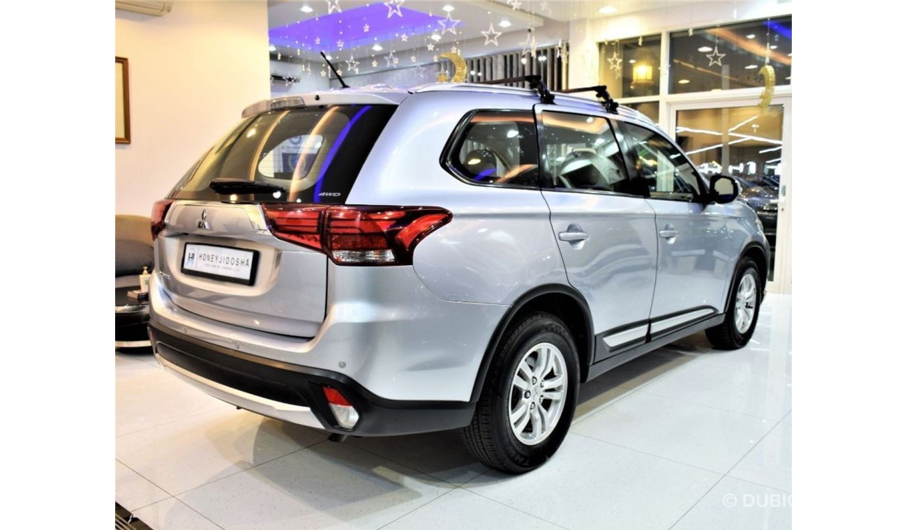 Mitsubishi Outlander AMAZING Mitsubishi Outlander 4WD 2016 Model!! in Silver Color! GCC Specs