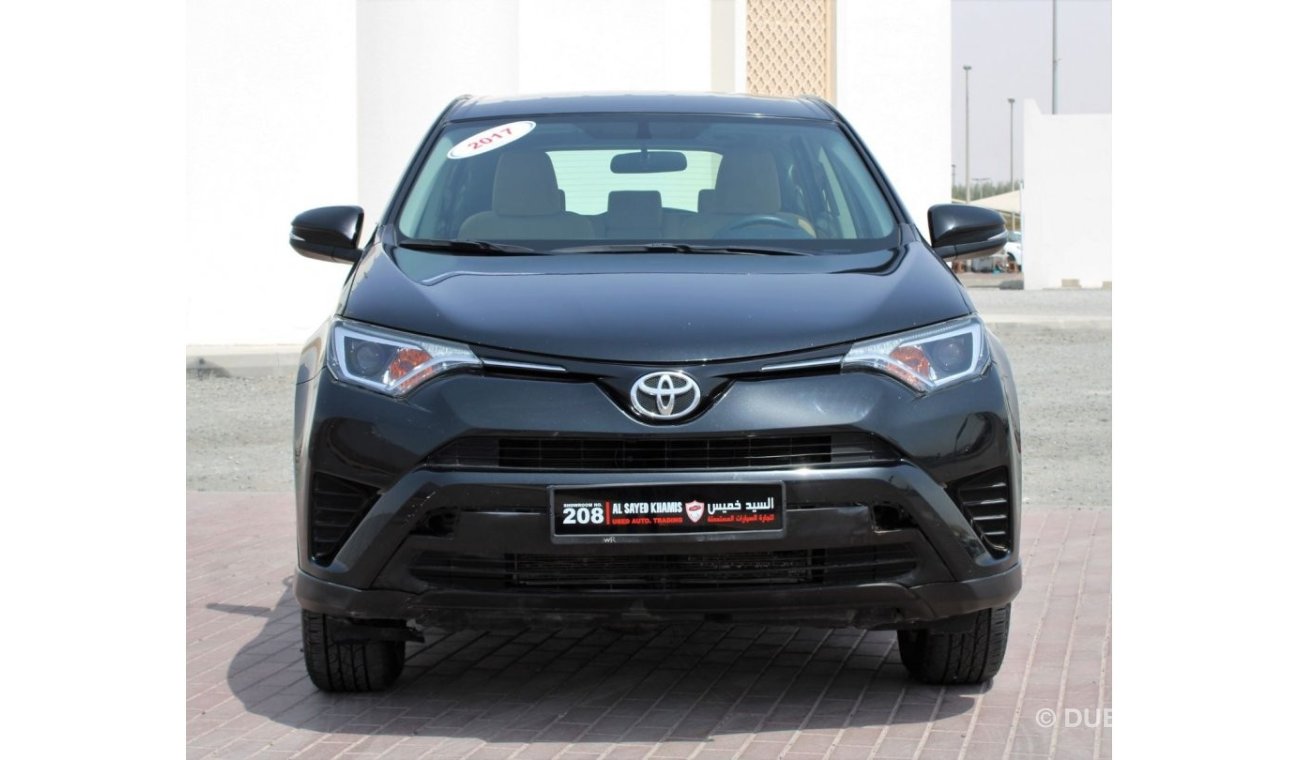 Toyota RAV4 Toyota Rav4 2017 GCC black in excellent condition without accidents, very clean from inside and outs