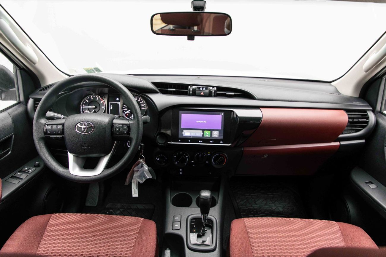 Toyota Hilux DLX 2.4L - Super White Inside Red | Export Only