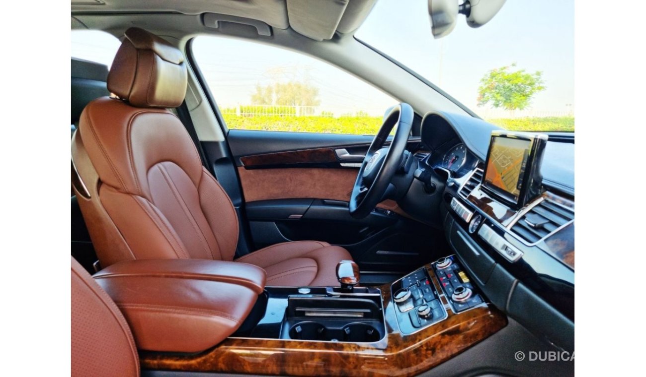 أودي A8 L 50 TFSI 2016-V6-EXCELLENT CONDITION-FULL OPTION-BANK FINANCE AVAILABLE
