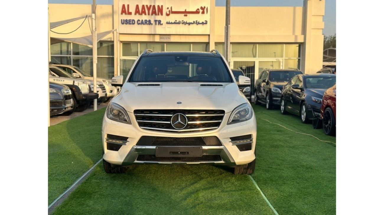 Mercedes-Benz ML 350 AMG MODEL 2013 GCC CAR PERFECT CONDITION INSIDE AND OUTSIDE FULL OPTION PANORAMIC ROOF