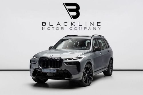 BMW X7 M60i XDRIVE BUY NOW, PAY 2027 | THE BLACKLINE STANDARD | November 2028 BMW Warranty + Service, GCC