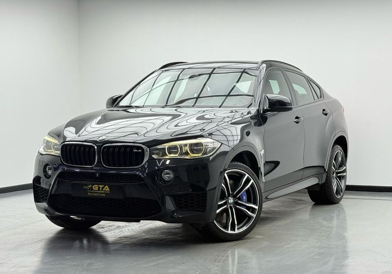 BMW X6M Std 4.4L 2015 BMW X6 M Power, Full Service History, Excellent Condition, GCC