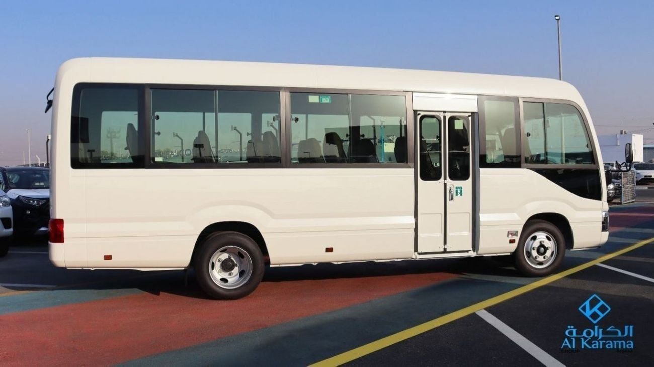 Toyota Coaster 2.7L Petrol Engine Manual Drive 5-Speed-better price than diesel buses-23 Seater, fabric Seat Radio