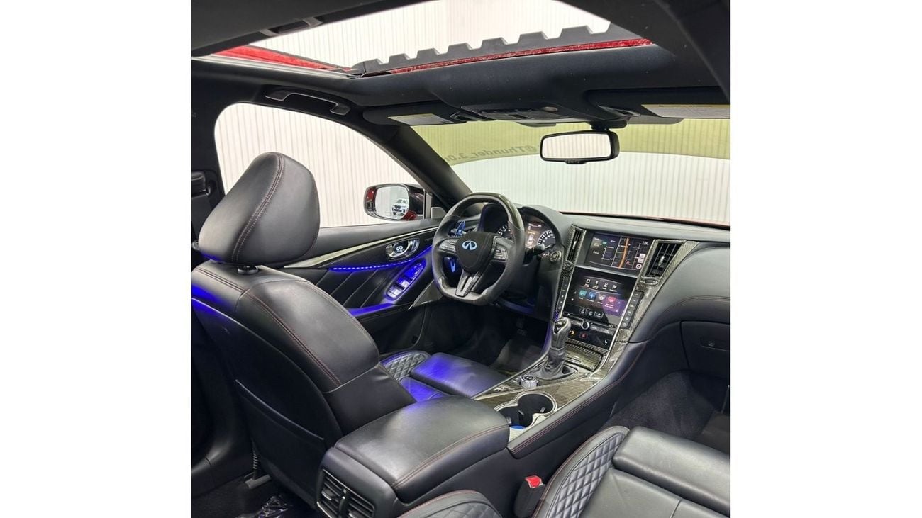 Infiniti Q50 2018 Infiniti Q50 S Redsport, Warranty, Full Service History, Carbon Fiber Package, GCC
