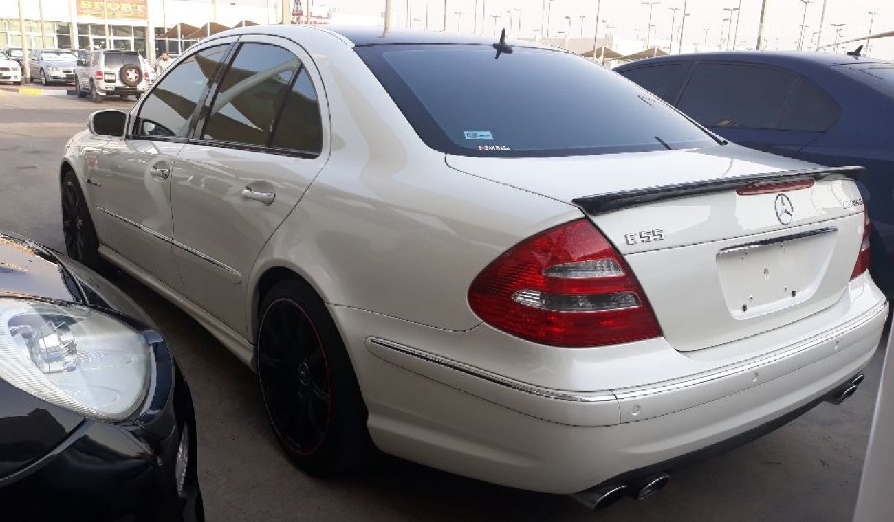 Mercedes-Benz E 55 AMG Low mileage Full options Car in excellent condition