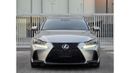Lexus IS300 F Sport LEXUS IS-300 F-SPORT 2020 GCC PERFERCT CONDITION IN SIDE OUT SIDE // 2 KEYS