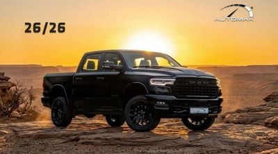 رام 1500 LIMITED (For Export , НА ЭКСПОРТ) PY 26/26 Crew Cab Hurricane H.O 3.0TT GCC Без пробега