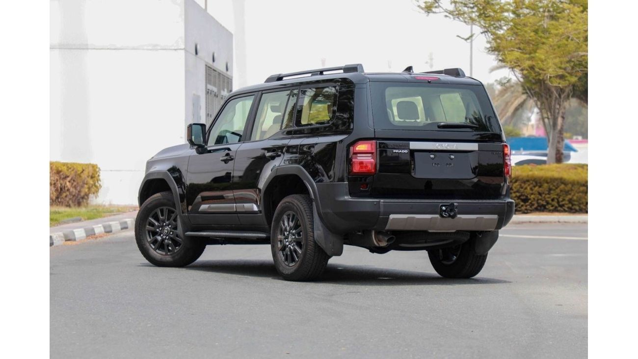 Toyota Prado 2024 Toyota Prado 2.4 TX - Black inside Beige | Export Only
