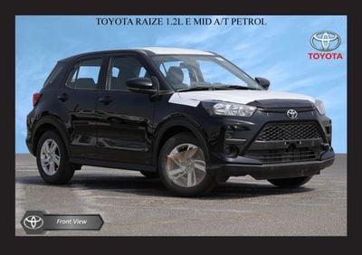تويوتا ريز TOYOTA RAIZE 1.2L E MID A/T PTR
