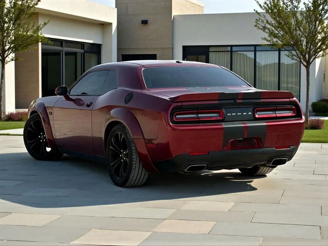 Dodge Challenger !! EID SALE !! 1 YEAR FREE WARRANTY !!  AED 1,050 P.M | 0% DOWN PAYMENT | DODGE CHALLENGER R/T | 202