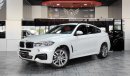 BMW X6 35i M Sport AED 2,200/MONTHLY | 2017 BMW X6 XDRIVE 35i M-SPORT | GCC | UNDER WARRANTY