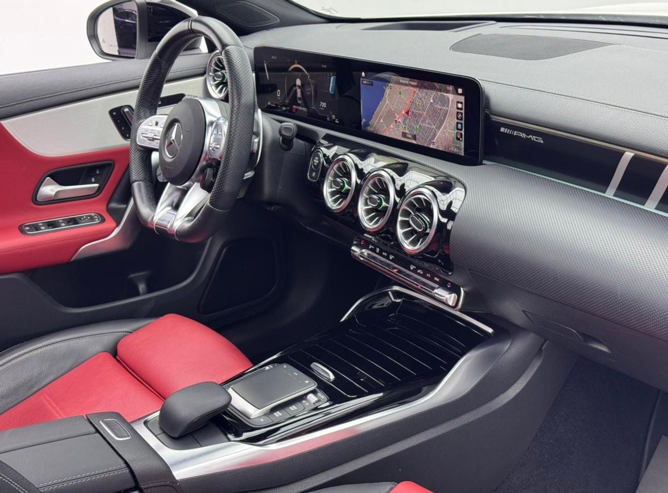 Mercedes-Benz CLA 35 AMG 2023 Mercedes Benz CLA35 AMG 4MATIC, 2027 Mercedes Warranty + Service Pack, Very Low Km, GCC