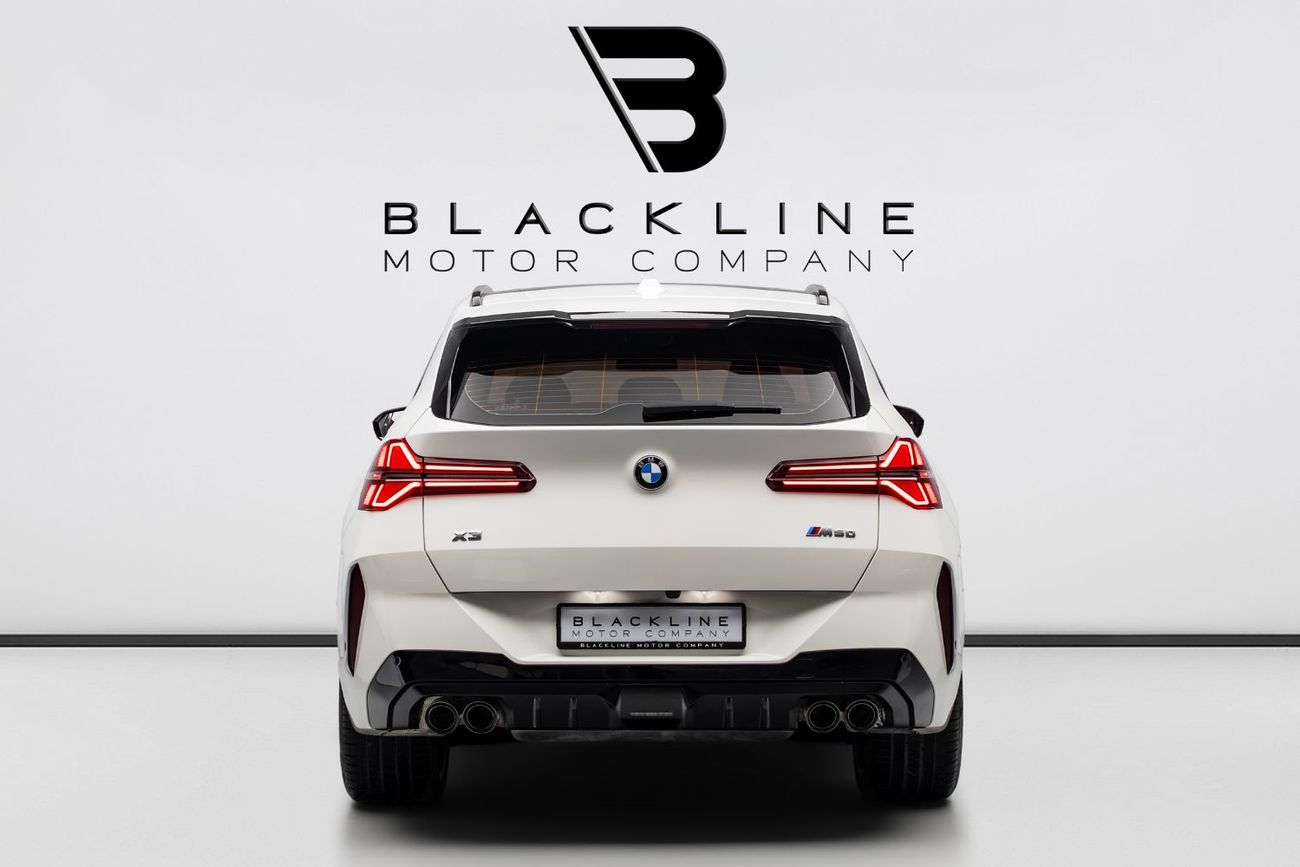 BMW X3 M50 XDRIVE BACK TO DUBAI | BACK IN MOTION | 2030 BMW Warranty & Service Contract, GCC