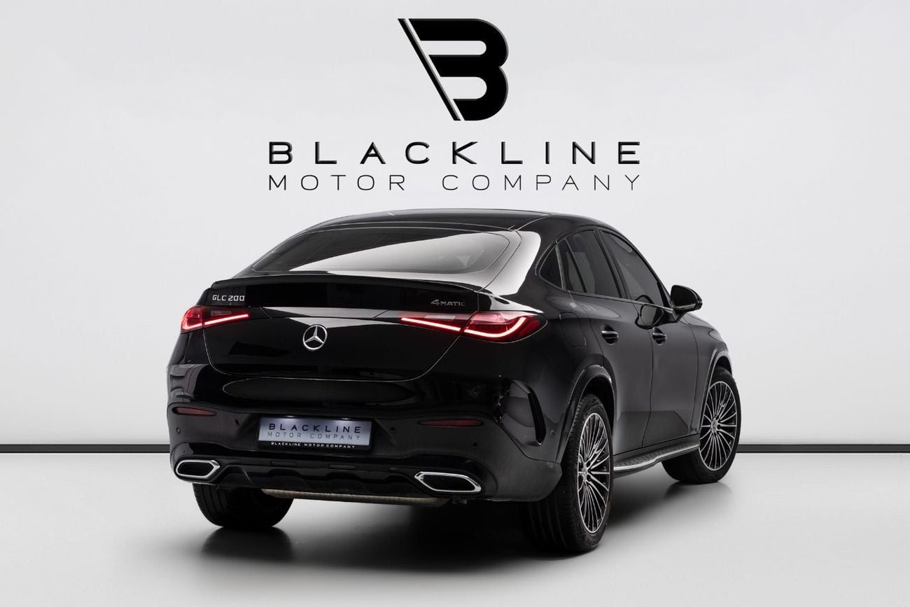 Mercedes Benz GLC200 PREMIUM PLUS BUY NOW, PAY 2027 | THE BLACKLINE STANDARD | Mercedes Warranty + Service Contract, GCC