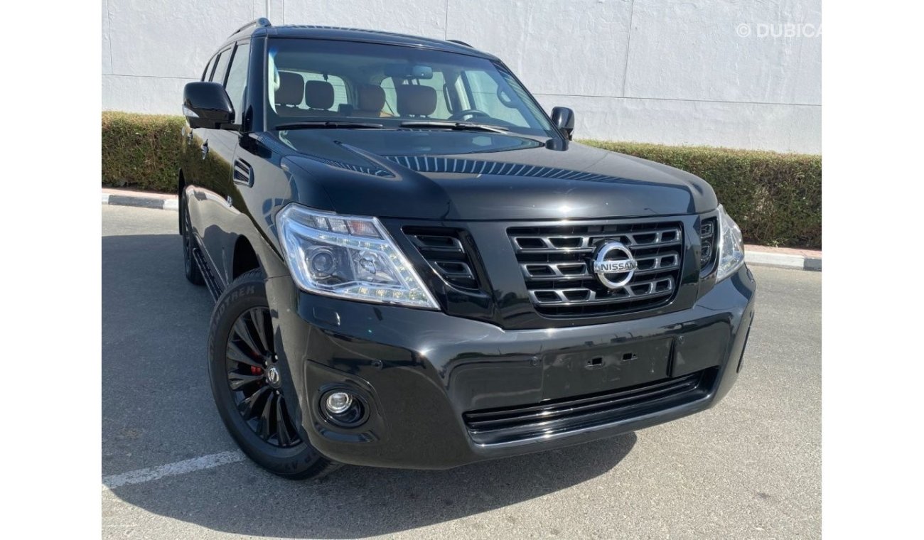 Nissan Patrol BLACK EDITION NISSAN PLATINUM 2016 FULL OPTION AED 2430/ month V8 EXCELLENT CONDITION UNLIMITED K.M