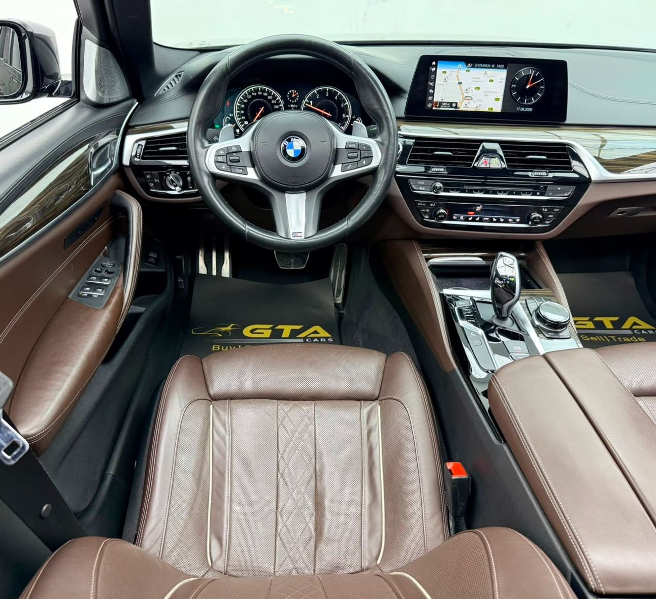 بي أم دبليو 530i M SPORT 2018 BMW 530i M-Sport MasterClass, Full BMW Service History, Excellent Condition, GCC