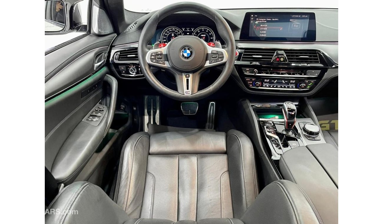 بي أم دبليو M5 2019 BMW M5 Competition, July 2024 BMW Warranty + Service Package, FSH Agency, GCC