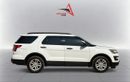 Ford Explorer FWD 3.5L V6 A/T | 2016 | GCC SPECS | WHITE EXTERIOR | AED 870 per month