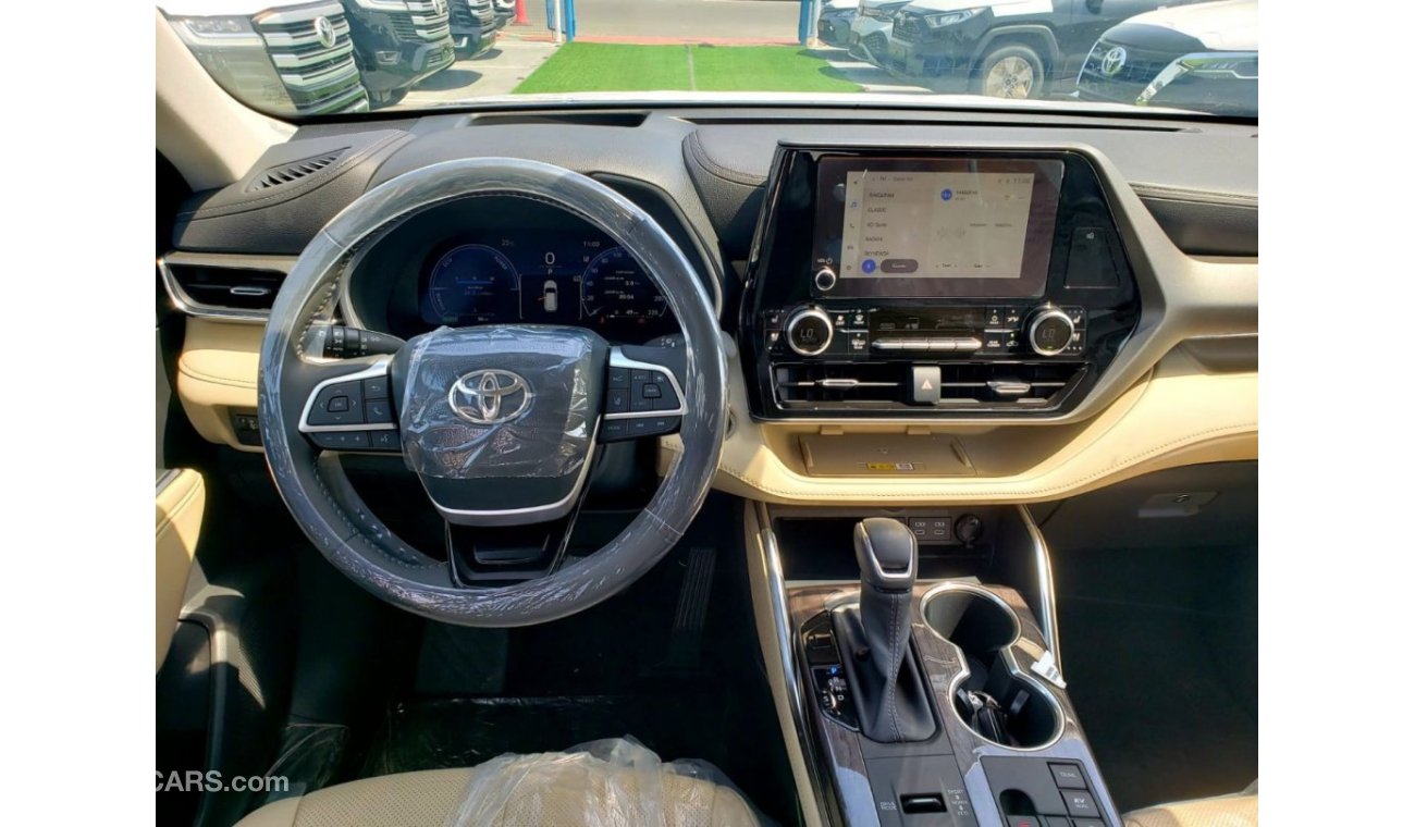 تويوتا هايلاندر Toyota Highlander 2.5 Hybrid Full option head of display