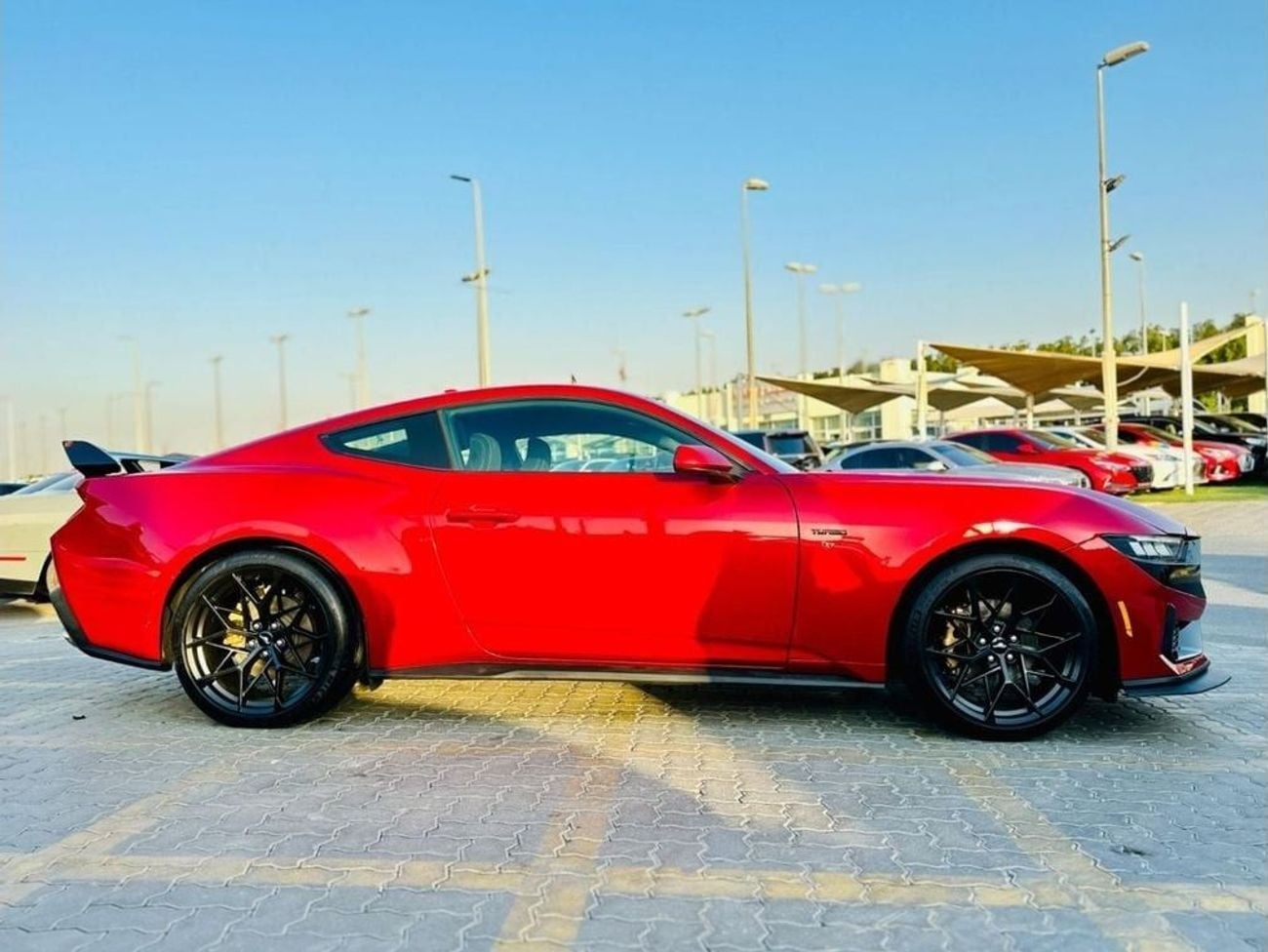 Ford Mustang STD EcoBoost 2.3L Coupe A/T | Monthly AED 2200/- | 0% DP | Blindspot | Digital Cluster | # 12039