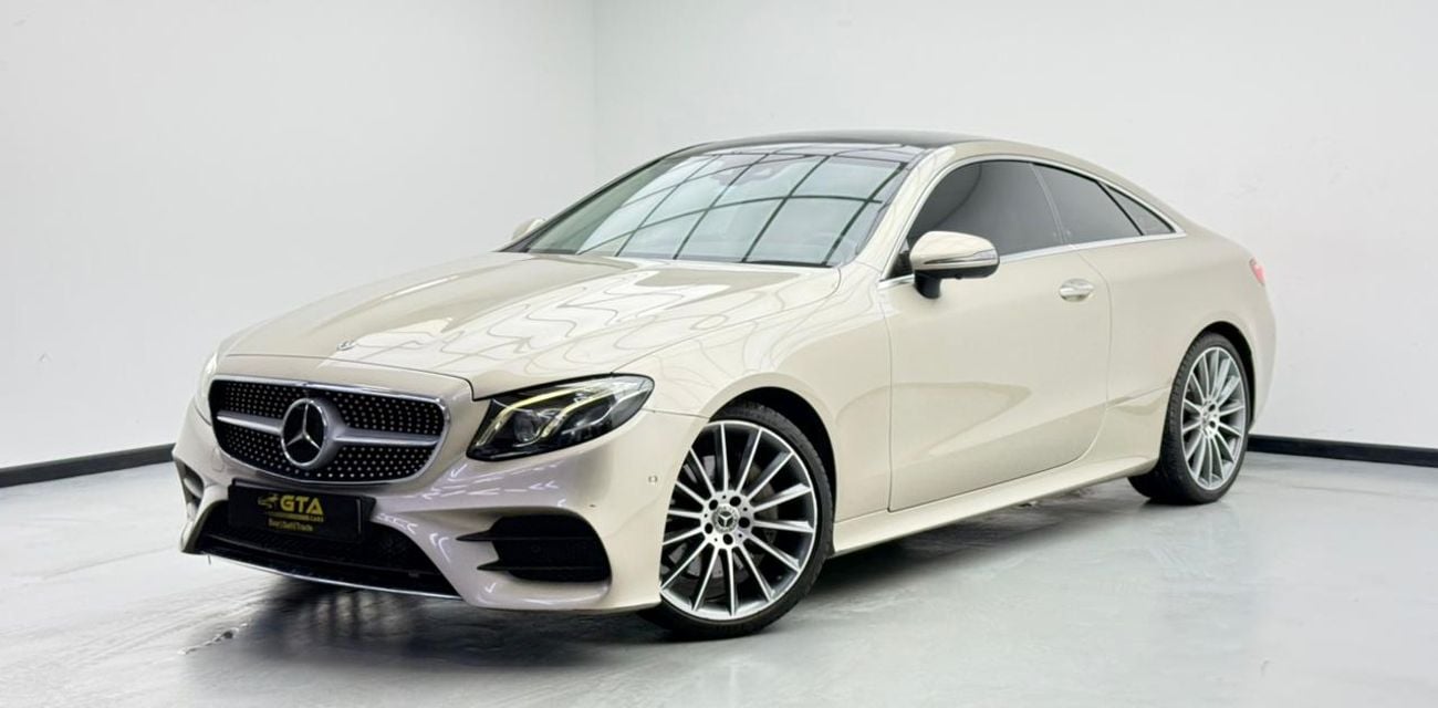 Mercedes Benz E 200 Coupe 2019 Mercedes-Benz E200, Warranty, Service History, GCC