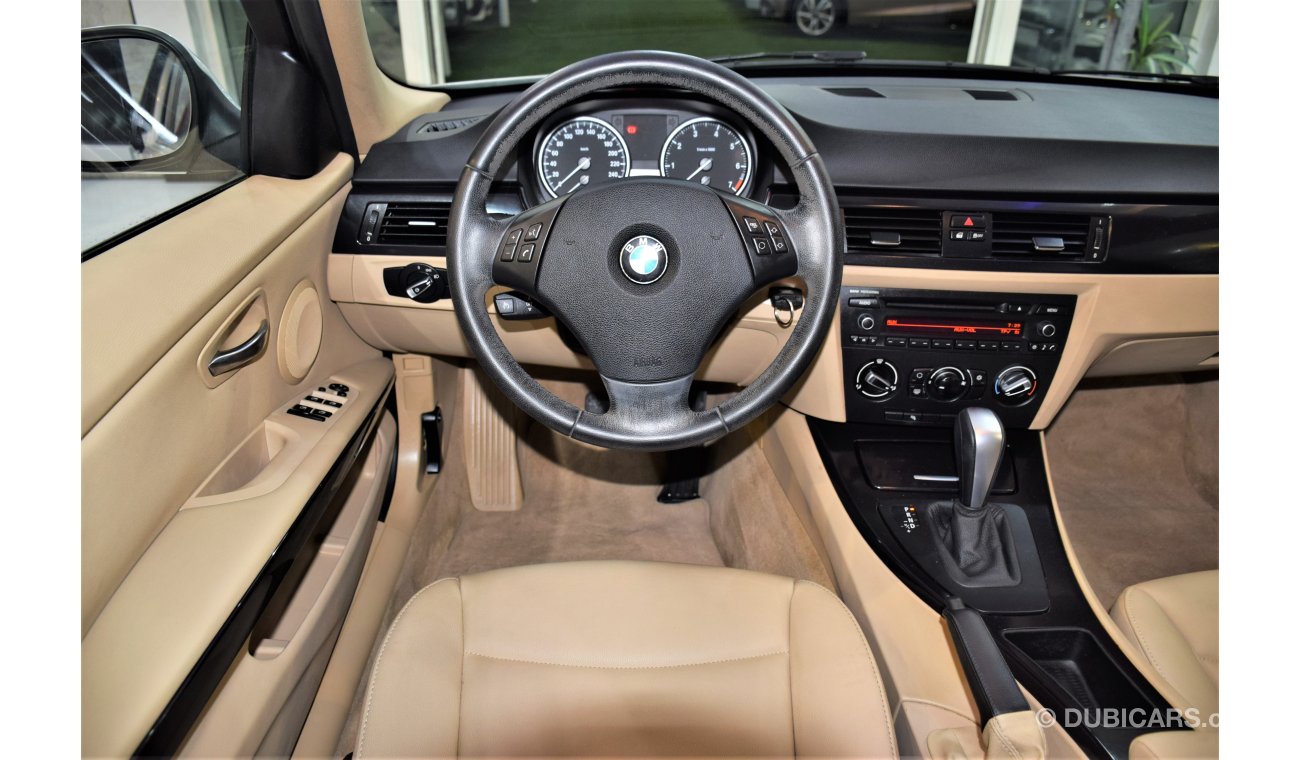 BMW 316i ORIGINAL PAINT ( ثبغ وكاله ) BMW 316i 2012 Model!! in White Color! GCC Specs