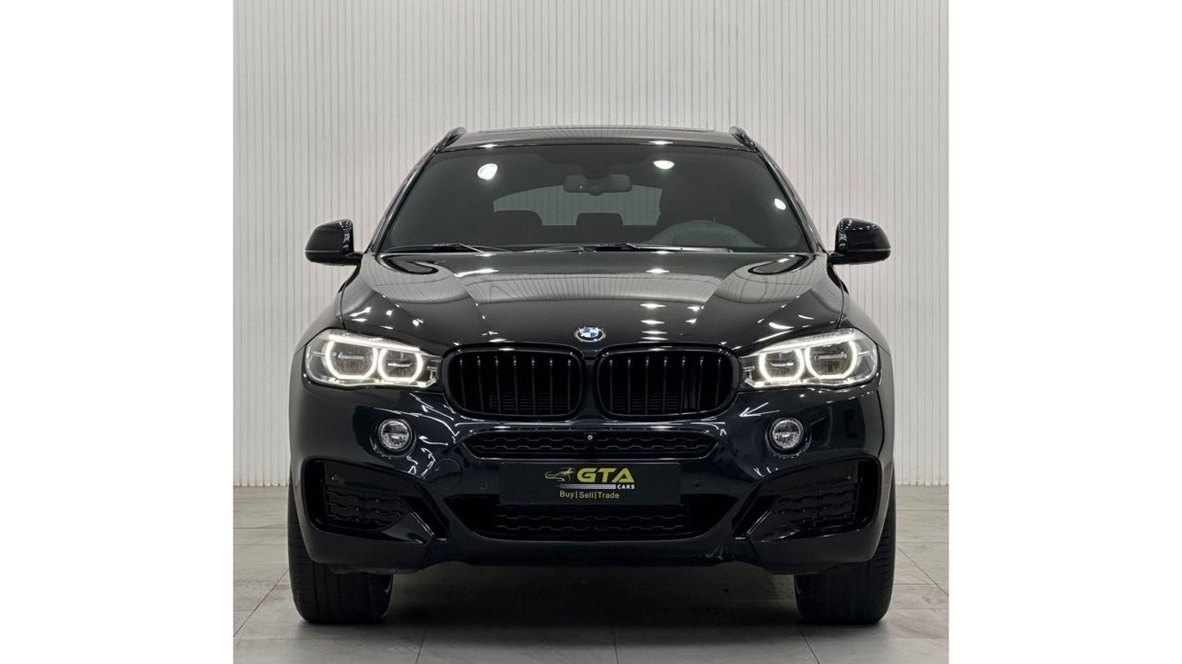 BMW X6 35i M Sport 2017 BMW X6 xDrive35i M-Sport, Dec 2024 BMW Service Pack, Warranty, Full Options, GCC